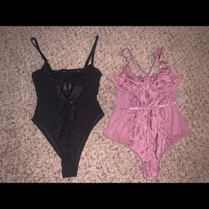 2 lace Bodysuit or lingerie!